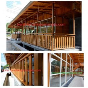 jual rumah kayu