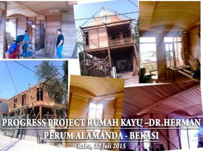 jual rumah kayu